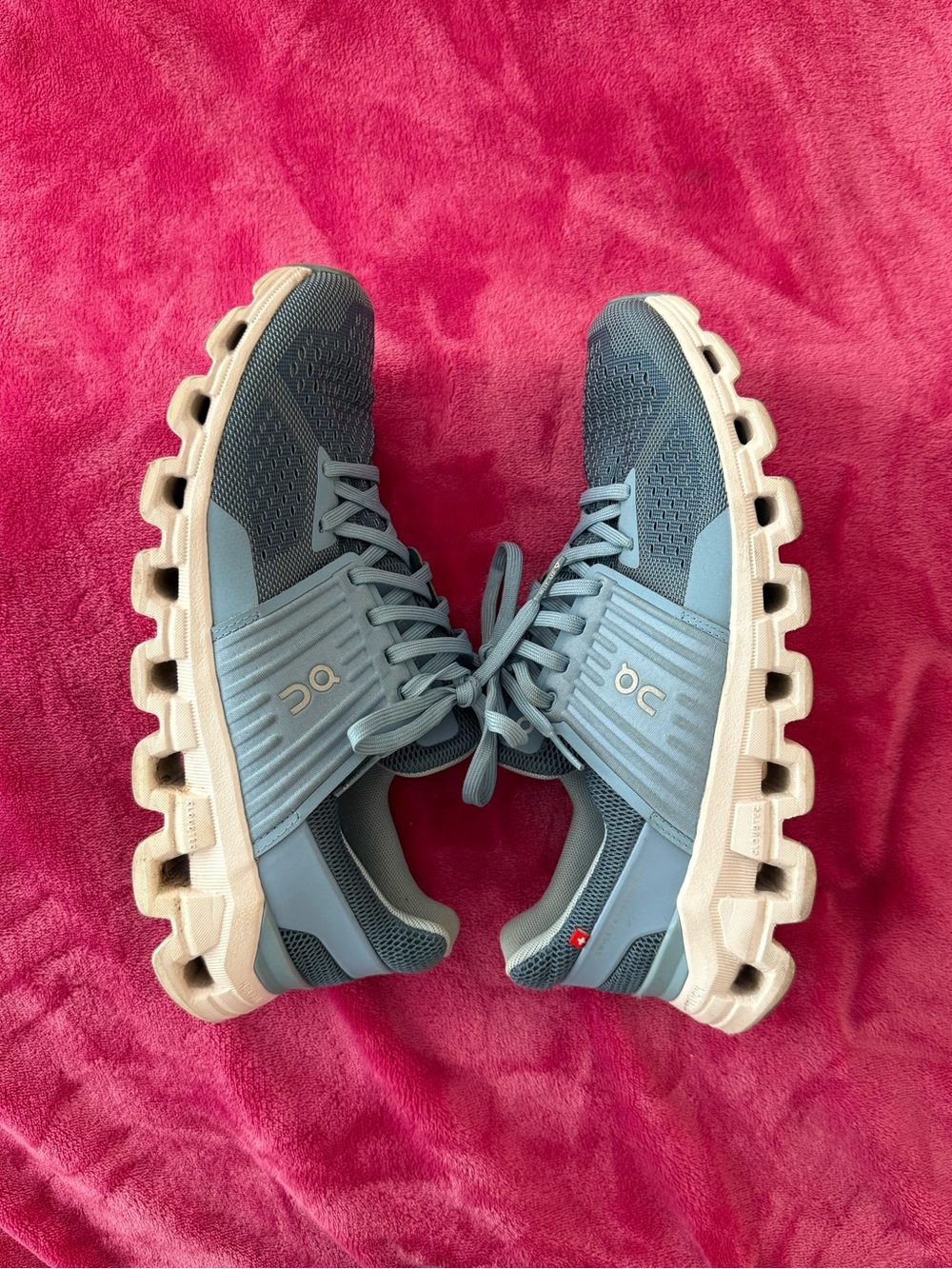 On Cloudswift Running Shoes Lake/Sky - Picture 3 of 7